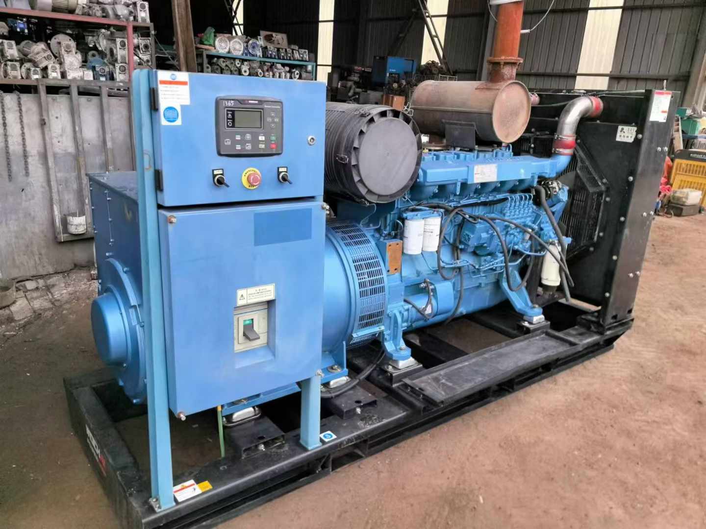 四子王500kW 柴油发电机组可带动设备功率的计算公式是什么？